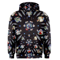 Stained Glass Sainte Chapelle Gothic Men s Pullover Hoodie by Pakrebo