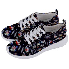 Stained Glass Sainte Chapelle Gothic Men s Lightweight Sports Shoes by Pakrebo