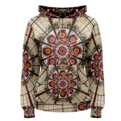 Pattern Round Abstract Geometric Women s Pullover Hoodie by Pakrebo