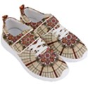 Pattern Round Abstract Geometric Men s Velcro Strap Shoes View3