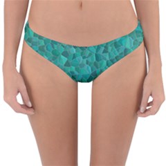 Turquoise Reversible Hipster Bikini Bottoms by LalaChandra