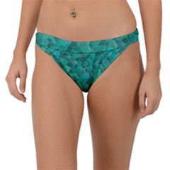 Turquoise Band Bikini Bottom