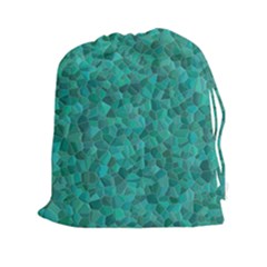 Turquoise Drawstring Pouch (xxl)