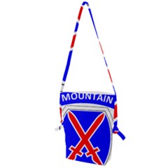 United States Army 10th Mountain Division Shoulder Sleeve Insignia Folding Shoulder Bag by abbeyz71