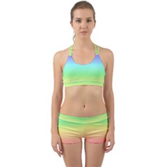 Rainbow Horizon Back Web Gym Set by TopitOff