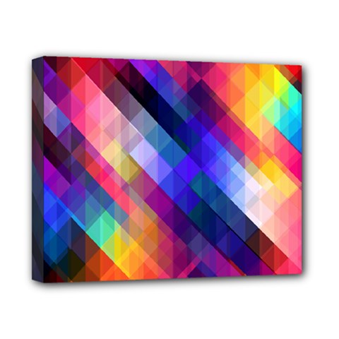 Abstract Background Colorful Canvas 10  X 8  (stretched)