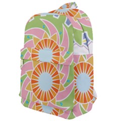 Abstract Flower Mandala Classic Backpack