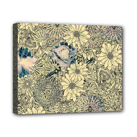Abstract Art Botanical Canvas 10  X 8  (stretched) by Alisyart