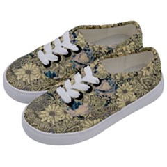 Abstract Art Botanical Kids  Classic Low Top Sneakers