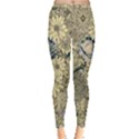 Abstract Art Botanical Inside Out Leggings View3