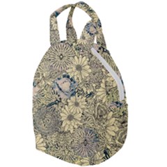 Abstract Art Botanical Travel Backpacks by Alisyart