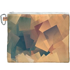 Background Triangle Canvas Cosmetic Bag (xxxl) by Alisyart