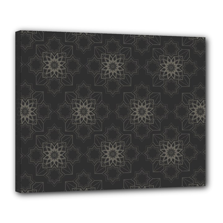 Background Star Pattern Canvas 20  x 16  (Stretched)