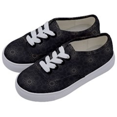 Background Star Pattern Kids  Classic Low Top Sneakers