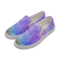 Background Abstract Purple Watercolor Women s Canvas Slip Ons by Alisyart