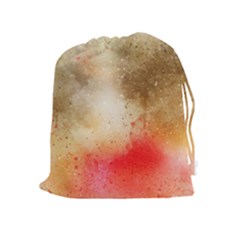 Abstract Space Watercolor Drawstring Pouch (xl)