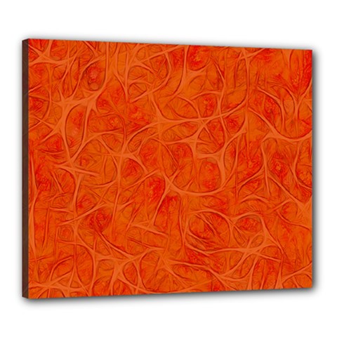 Background Structure Pattern Nerves Canvas 24  X 20  (stretched) by Alisyart