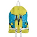Butterfly Blue Insect Foldable Lightweight Backpack View2