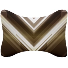 Chevron Triangle Seat Head Rest Cushion by Alisyart