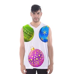 Christmas Ornaments Ball Men s Basketball Tank Top by Alisyart