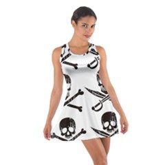 Bone Skull Cotton Racerback Dress
