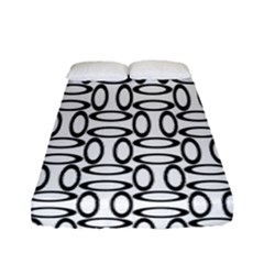 Ellipse Pattern Ellipse Dot Pattern Fitted Sheet (full/ Double Size) by Alisyart