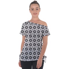 Ellipse Pattern Ellipse Dot Pattern Tie-up Tee