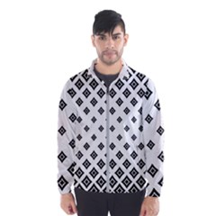 Concentric Halftone Wallpaper Windbreaker (men)