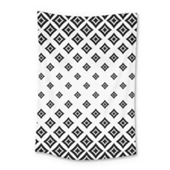 Concentric Halftone Wallpaper Small Tapestry