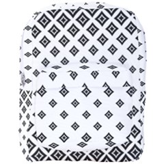 Concentric Halftone Wallpaper Full Print Backpack