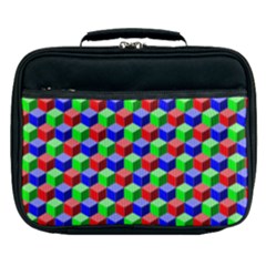 Colorful Prismatic Rainbow Lunch Bag by Alisyart