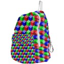 Colorful Prismatic Rainbow Foldable Lightweight Backpack View4
