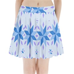 Dutch Star Snowflake Holland Pleated Mini Skirt