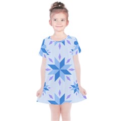 Dutch Star Snowflake Holland Kids  Simple Cotton Dress