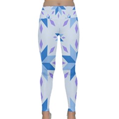 Dutch Star Snowflake Holland Lightweight Velour Classic Yoga Leggings by Alisyart