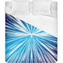 Color Blue Background Structure Duvet Cover (California King Size) View1