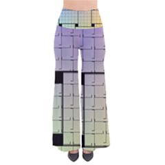 Construction Rectangle Steel Metal So Vintage Palazzo Pants by Pakrebo