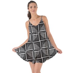 Pattern Op Art Black White Grey Love The Sun Cover Up by Pakrebo