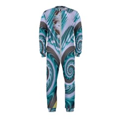 Spiral Fractal Swirl Whirlpool Onepiece Jumpsuit (kids) by Pakrebo