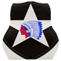 United States Army 2nd Infantry Division Shoulder Sleeve Insignia Car Seat Back Cushion  by abbeyz71