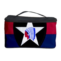 Flag Of United States Army 2nd Infantry Division Cosmetic Storage by abbeyz71