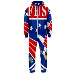 Logo Of United States Forces Korea Hooded Jumpsuit (men)  by abbeyz71