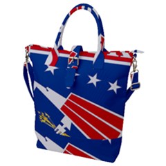 Logo Of United States Forces Korea Buckle Top Tote Bag by abbeyz71