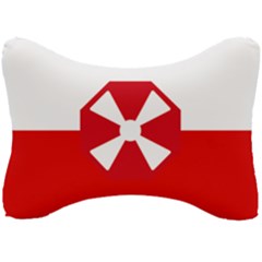 Flag Of The 8th United States Army Seat Head Rest Cushion by abbeyz71