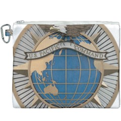 Emblem Of United States Pacific Command Canvas Cosmetic Bag (xxxl) by abbeyz71