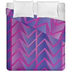 Geometric Background Abstract Duvet Cover Double Side (california King Size)