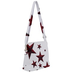 Free Stars Zipper Messenger Bag