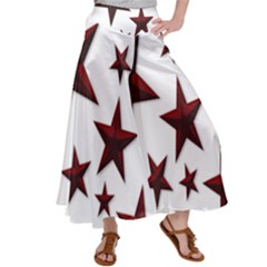 Free Stars Satin Palazzo Pants by Alisyart