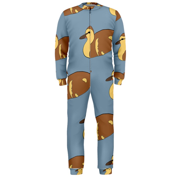 Farm Agriculture Pet Furry Bird OnePiece Jumpsuit (Men) 