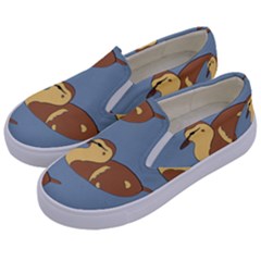 Farm Agriculture Pet Furry Bird Kids  Canvas Slip Ons